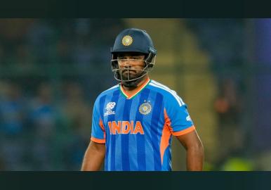 സഞ്ജു സാംസണ്‍ ടി20 ലോകകപ്പിൽ  മികച്ച പ്രകടനം 